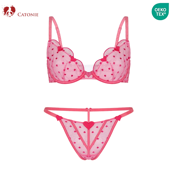 pink red lace underwear best